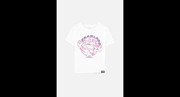 Disney Rapunzel - Fearless Princess Kinder T-shirt - Kids 146/152 - Wit