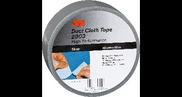 3M Duct Cloth Tape 2903 / High Performance - zwart Duct tape