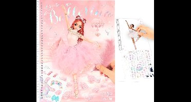 Depesche - Create your TOPModel kleurboek met stickers BALLET