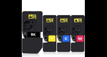 Toner Multipack Geschikt voor Kyocera TK-5230 / TK-5220 | Geschikt voor Kyocera Ecosys M5521cdn - M5521cdw - P5021cdn - P5021cdw - TK5230 / TK5220