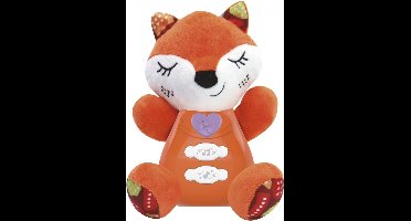 Vos Knuffeldier met Licht en Geluid - Tachan - Oranje Knuffel - Inclusief Batterijen