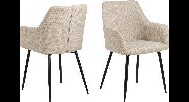 Armstoel Alireza Beige - Giga Living