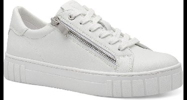 Marco Tozzi Dames Sneaker - 23764-100 Wit - Maat 40