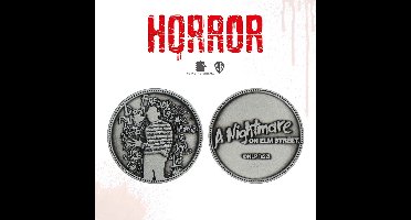 FaNaTtik Nightmare on Elm Street Verzamelobject Collectable Coin Limited Edition Zilverkleurig