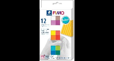 FIMO soft - ovenhardende boetseerklei - colour pack - 12 brilliant colours