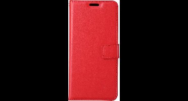 Hoesje geschikt voor Samsung Galaxy A24 | Book Case | Boekhoes met Pasjeshouder | Portemonneehoesje met Kaartenhouder - Rood