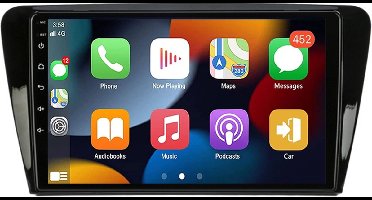 BG4U - Android Navigatie Radio geschikt voor Skoda Octavia 2015-2020 met Apple Carplay en Android Auto