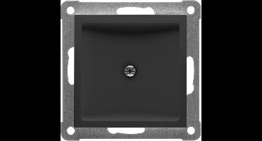 PEHA BADORA blindplaat Mat zwart D 11.477.193