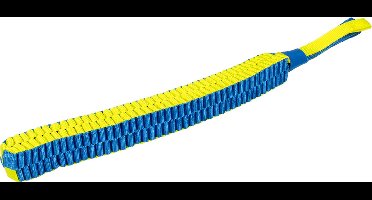 Duvoplus - Speelgoed Voor Dieren - Hond - Supa` Nylon Tug Stick L - 50x3cm Blauw/geel - 1st
