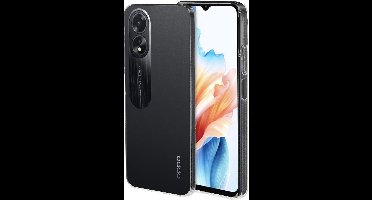 Mobiparts hoesje geschikt voor Oppo A18 Oppo A38 - Zacht TPU - Schokabsorberend TPU - Grip Coating - Transparant