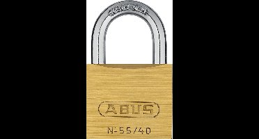 Abus Messing hangslot 55/40 KD (doos)