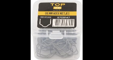 Hoek nietjes 100-delig (0.8 mm) voor kunststof laspistool - TOPGEAR
