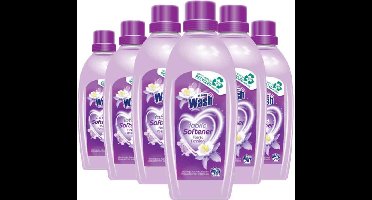 6x At Home Wasverzachter Floral Passion 20 Wasbeurten 750 ml
