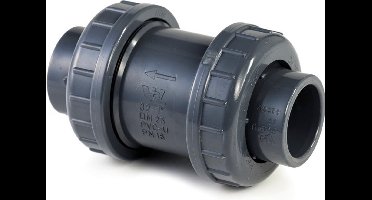 Druk PVC terugslagklep - 40mm - 16 bar Alleen voor beregening