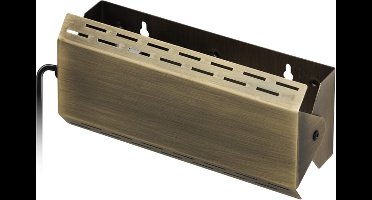 ETH Lano Wandlamp 1x E14 mat brons ex.lichtbron