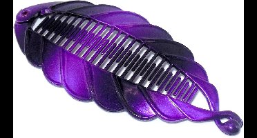 Bananenklem schulprand paars