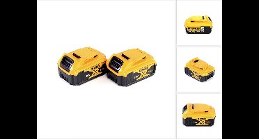Dewalt DCB 184 2x accu 18 V 5 Ah / 5000 mAh XR Li-Ion