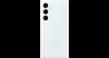 Samsung Silicone Case - Geschikt voor Samsung Galaxy S24 Plus - White