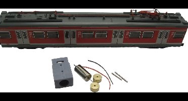 micromotor HR005C Glockenankermotor ombouwset voor Roco BR 420, ET 420, S-Bahn