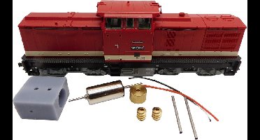 micromotor TRC005C motor ombouwset voor Roco DR BR 110, BR 111, BR 112, BR 114, BR 115, u.a.