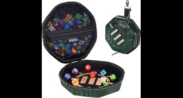 Enhance - Dice Tray & Case Collector's Edition (Green) - Dobbelsteenkoffer en Speelbord in 1