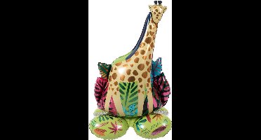 Folat - Staande Folieballon Giraffe (53 x 79 cm)
