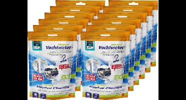 Bison Vochtvreter Compact Neutraal - 100 gram - inclusief hanger - 12 stuks