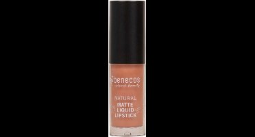 Benecos Lippenstift liquid mat desert rose 5 ML
