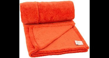 Clarysse - Microflanel Terra Effen - CLFC-6007M-1130-01CLAR1 - 120 x 120 cm - -