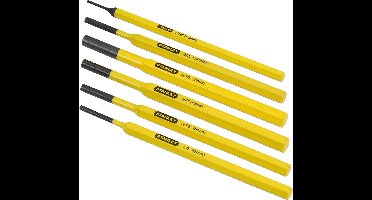 STANLEY Centerpunt en Drevel Set 6Dlg. - 4-18-226