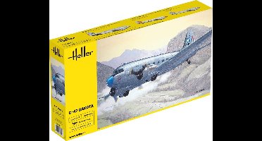 Heller Modelbouwpakket Militaire voertuigen - 30372 C-47 Dakota Plane Plastic - 1:72 - Modelbouw