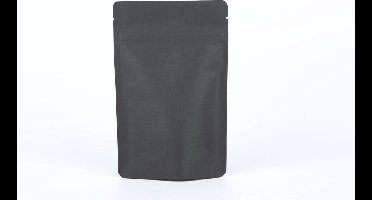 Stazakken Zwart Kraft 13x8x20,5cm | 113 gram (100 stuks)