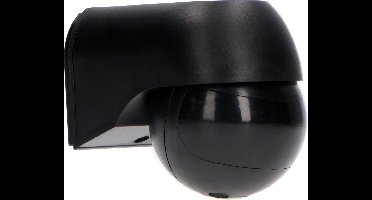 LED's Light 2-in-1 Bewegingsmelder met 12 meter bereik - Voor binnen & buiten - Wandmontage - Zwart - Bewegingsmelders - Bewegingssensor inbouw