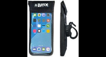 Lynx - Waterdichte telefoonhouder - Zwart