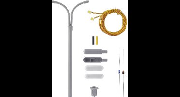 Viessmann Modelltechnik H0 Straatlantaarn Dubbel Bouwpakket 6723 1 stuk(s)