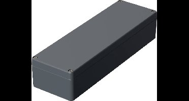 Bopla EUROMAS A 117 01117000 Industriële behuizing 250 x 80 x 52 Aluminium Zilver-grijs (RAL 7001) 1 stuk(s)