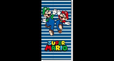Super Mario Strandlaken, High Five - 70 x 140 cm - Polyester