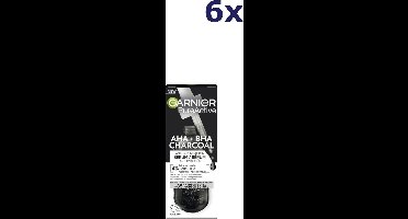 Garnier SkinActive Pure Active Charcoal Anti-Onzuiverheden Serum - 6 x 30 ml - Voordeelverpakking
