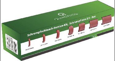 Quadrios 2004CA100 Krimpkous assortiment Rood Krimpverhouding:2:1 1 set(s)