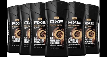 Axe Douchegel - Dark Temptation - Voordeelverpakking 6 x 250 ml