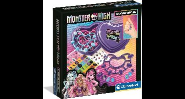 Clementoni - Monster High - Dark Nail Art - Creatief Speelgoed - Nagels Decoreren - Vanaf 6 jaar