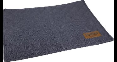 Nobby Benchkussen Canvas - Navy - 60 x 45 cm