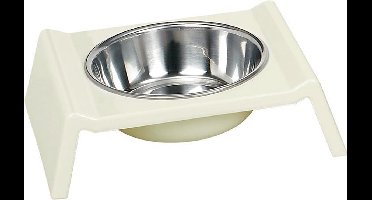 Nobby Voerbak Mister Melamine - Wit - 160 ml