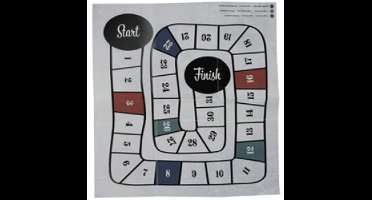 JENS Living - Reis Dobbel & Pionnen spel -