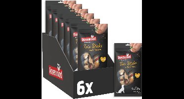 Rosewood Trio Sticks Kip Medium - Kauwsticks voor Honden - Met Kip & Runderhuid - Graanvrij - Zonder Kunstmatige Toevoegingen - 6 zakjes à 3 kauwstaven