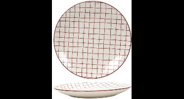 Bord 'Berry' rood Ø26,5cm