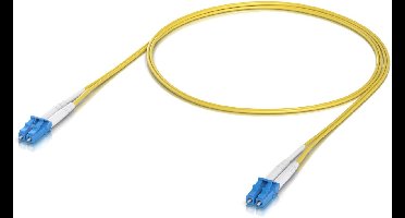 Ubiquiti UACC-OFC-S2-LULU-1M-50 InfiniBand en Glasvezelkabel LC LC/LC Geel