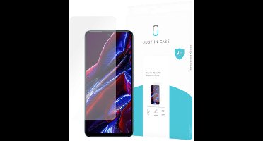 Just in Case screenprotector geschikt voor Xiaomi Poco X5 - Screenprotector Gehard Glas