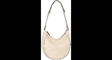 TOM TAILOR schoudertas Dahlia Hobo Bag Creme White crème
