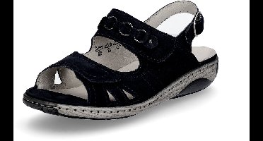 Waldläufer damessandaal Garda donkerblauw 9